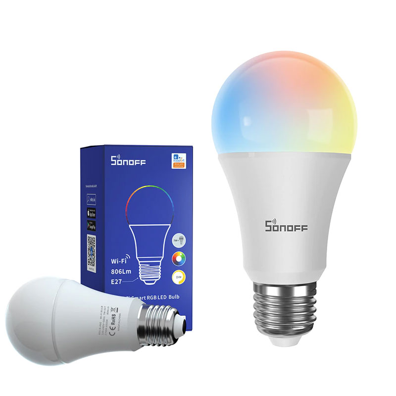 SONOFF Wi-Fi Smart LED Color Changing Bulb Sri Lanka - E27 - Skyray  Electronics And Gadgets Store